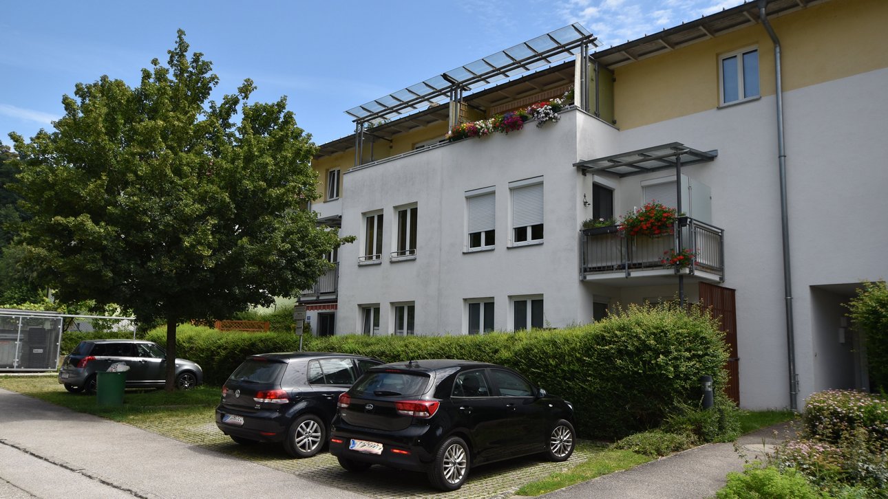 Außenansicht Wohnungen Mauthausen