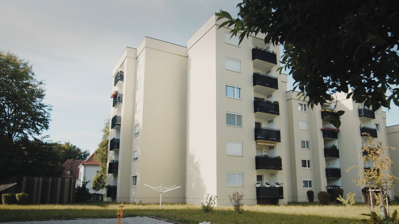 Außenansicht Wohngebäude