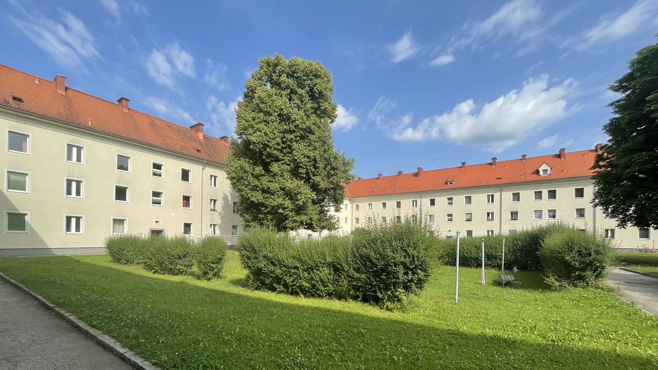 Innenhof Wohnanlage